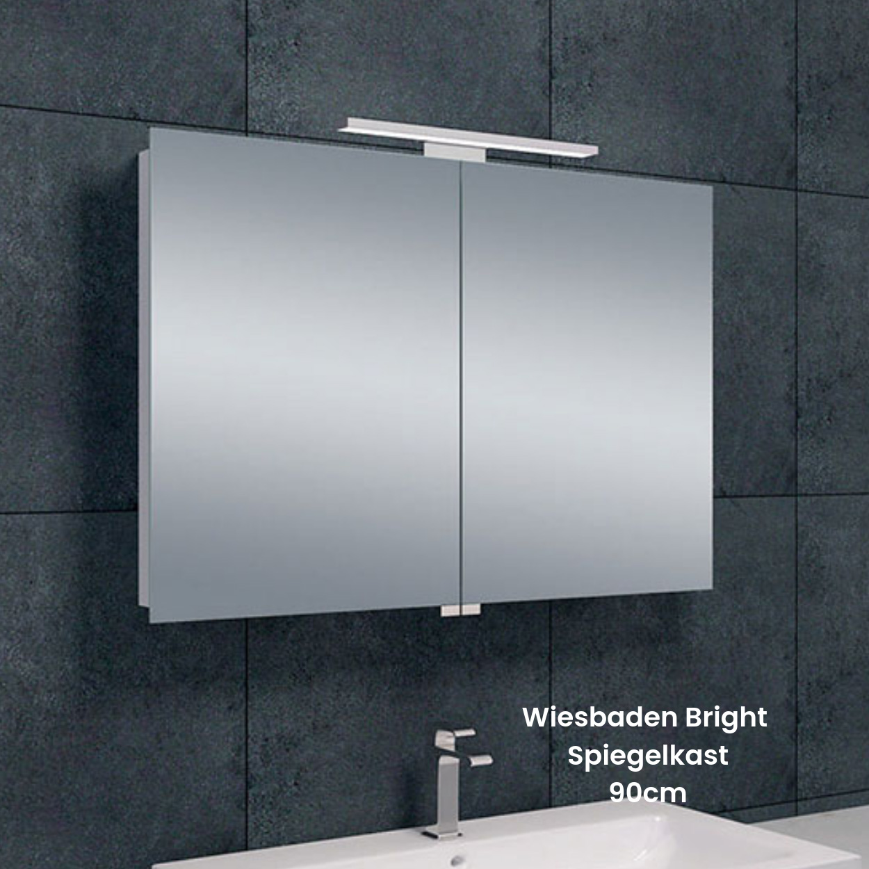 Wiesbaden Bright Spiegelkast met Led verlichting